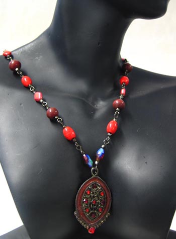 alisha - DIAMONTE NECKLACE-( TI 50448)